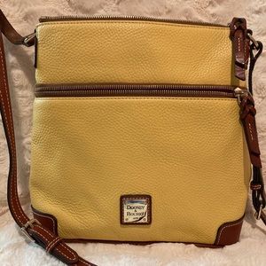 Dooney & Bourke pebble leather crossbody bag